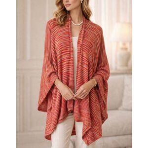 Missoni Multicolor Knit Open Front Cardigan Wrap Shawl * Read description*